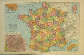 Toulouse will have a difficult task in this clash, and they certainly have. 1922 Map France Paris Havre Riviera Aube Nievre Somme Rennes Nantes Toulouse Ebay