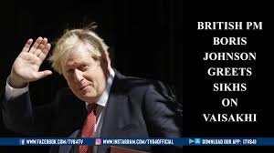 Boris johnson 's partner carrie symonds has found herself in the headlines again after it was revealed she was having a baby with the prime minister. British Pm Boris Johnson Greets Sikhs On Vaisakhi Youtube
