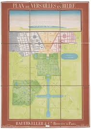 The fourteen points served as the foundation for the versailles peace conference that began outside of paris in 1919. Georg Bauerkeller A Scarce Relief Plan Of The Gardens Of Versailles