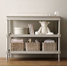 Rh Baby Child S Airin Spindle Changing Table A Vintage Bench From Sweden Baby Room Storage Baby Changing Table Baby Changing Tables