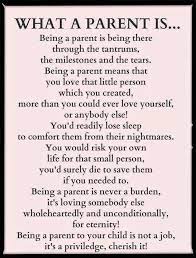 Usually parents that use this word are control freaks. Quotes About Being A Parent 123 Quotes