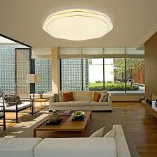 Led Deckenleuchte Modern Aus Acryl Im Wohnzimmer Ceiling Lights Home Decor Decor