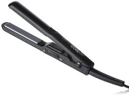 Amovee pencil flat iron, mini hair straightener for short hair beard pixie cut, 1/2 inch titanium ceramic iron with lcd temperature display, dual voltage, auto shut off. Best Mini Flat Iron For Short Hair Our Fav Is 1 2