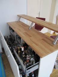 Cheers It S An Illuminated Bar Ikea Hackers In 2020 Kuchentheke Ikea Ikea Hacks Theke Selber Bauen