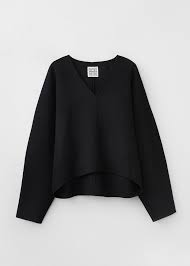 Rennes Sweater Black Toteme In 2020 Cashmere Fabric Black Sweaters Sweaters