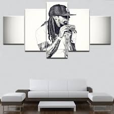 Download on the app store get it on google play. 2021 Singer Rap Lil Wayne Music Canvas Prints Wall Art Oil Painting Home Decor Unframed Framed From Wumami 17 94 Dhgate Com