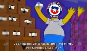 Chile take on bolivia in their copa america group stage fixture on friday at arena pantanal. Memes Argentina Vs Chile Mejores Imagenes De Messi Y El Partido Por Eliminatorias Qatar 2022 La Republica