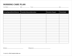 (tahbso) nursing care plan & management. Ms Word Personal Business Plan Templates Office Templates Online