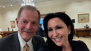 We had a wonderful evening with our friends Baroness Emma Nicholson, Stan  and Joyce Parrish, Charlie and Shannon Freedman, Boyd and Debbie Matheson,  and Walt and Peggy Plumb. It's a blessing to