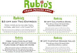Use our restaurant locator above to find a rubio's near you. Rubios July 2021 Coupons And Promo Codes