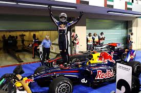 Helmut marko, consultant, red bull, sebastian vettel, red bull racing rb6 renault, 1st position, adrian newey, chief technical officer, red bull racing, and christian horner, team principal, red bull racing, celebrate winning both championships. Vettel Will Leave If He Doesn T Have Winning Car Red Bull Autoevolution