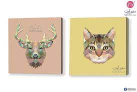 لوحات غرف اطفال سفير آرت art moose art painting