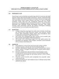Kertas kerja program peningkatan akademik panitia khb. Kertas Kerja Cadangan Ke Rumah Anak Yatim