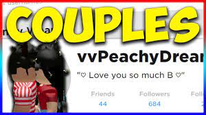 Get suggestions for youtube name ideas. Roblox Couples In 2019 Youtube