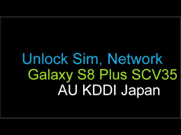 If your phone is prompting for an unlock code do not order this service. Unlock Samsung Galaxy S8 Plus Scv35 Au Kddi G955j Wimax 2 Japan Ø¯ÛŒØ¯Ø¦Ùˆ Dideo