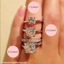 A Guide To Diamond Carats And Prices Woman Getting Married