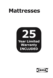 Others have indicated that the ikea mattresses dont last that long, and nowhere near their 25 year warranty. Does The 25 Year Limited Warranty Cover Foam Mattress Sagging I Ve Read That Some Ikea Foam Mattresses Begin To Sag After 2 Years Ikea