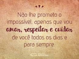 Quando parece não haver nenhuma solução possível, podemos confiar que deus pode mudar a situação. Imgs App Nao Lhe Prometo O Impossivel Apenas Que Vou Amar Respeitar E Cuid
