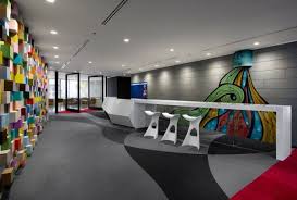 Sherwin Williams Office By M Moser Associates Creative Office Design Office Interior Design Office Design