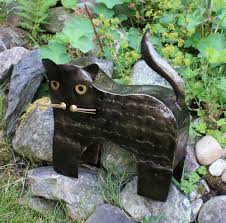 Katzen Windlicht Katze Laterne Leuchter Kerzenstander Katzenwindlicht Dekokatze Windlicht Kerzenstander Kerzen