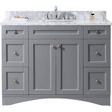 Get free shipping on qualified 36 inch vanities bathroom vanities without tops or buy online pick up in store today in the bath department. Grey Bathroom Vanity With Marble Top Novocom Top