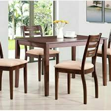Timber glass dining table series, origin: Dining Table Only 4 Seater Malaysian Wood Furniture Home Living Furniture Tables Sets On Carousell