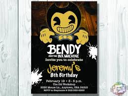 Fonts online to create a text, an inscription with the effect of beautiful logo. Home Furniture Diy Free P P Any Text Bendy And The Ink Machine Personalised Birthday Card Kisetsu System Co Jp