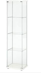 Ikea Detolf Glass Curio Display Cabinet White Ikea Detolf Glass Bathroom Shelves Ikea Wall Shelves
