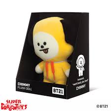 Crochet soft double heart doll. Bts Chimmy Plush Doll Bt21 Collection Superdragontoys