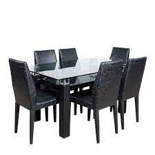 Glass Top Six Seater Dining Set At Rs 5000 Piece Sakinaka Mumbai Id 20081039630