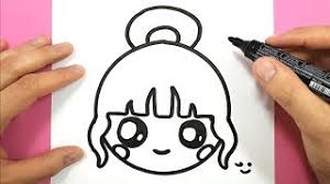 Il suffit de suivre pas à pas pour apprendre à dessiner cette fille tumblr. Comment Dessiner Une Fille Kawaii Facilement Tuto Dessin Youtube