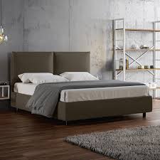 Trova tantissime idee per giroletto matrimoniale senza rete. Letto Matrimoniale Antea In Similpelle Fango Senza Rete Itamoby C