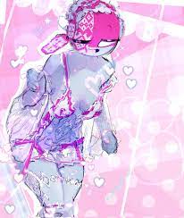 1girls aesthetic background belarus (countryhumans) clothed  countryhumans countryhumans girl heart horny horny female oceanic pallete  partially clothed wink winking winking at viewer 