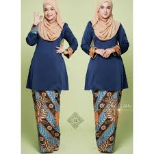 Raya malay baju kurung baju kurung pesak gantung koleksi baju kurung moden terkini baju kurung malaysia baju kurung sutera baju kebarung baju kebaya labuh baju kurung johor pola. Baju Kurung Riau Moden Seri Melor Cotton Batik Shopee Malaysia