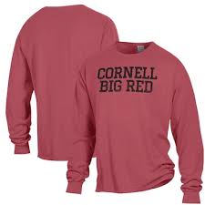 Men's ComfortWash Red Cornell Big Red Garment Dyed T-Shirt