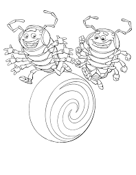 But some of them, called probiotics, are actually good bacteria are bad, right? Bugs Life Coloring Pages Coloring Home