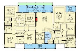 All house plans and images on the house designers® websites are protected under federal and international copyright law. Stunning Six Bedroom Southern House Plan 82073ka Architectural Designs House Plans