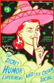 SENORITA WEINER'S TOP SECRET HUMOR EXPERIMENT AND ICE CREAM