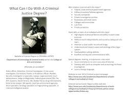 Associate's degree (or 60 credits) or higher in law enforcement or criminal justice…. What Can I Do With A Criminal
