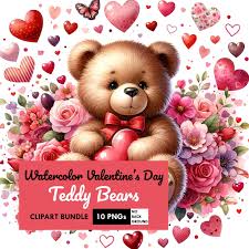 Teddy Bear Valentines Day Card