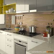 Kitchen cabinets in different colors are availeble in oppein: Oppein Kitchen In Africa Op15 A06 Modern White And Gray High Gloss Acrylic Kitchen Cabinet