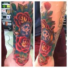 Conor mcgregor at the opening of the new straight blast from conor mcgregor arm tattoo. Pocket Watch And Red Roses Tattoos On Conor Mcgregor S