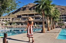 Welcome to the phoenician, arizona's iconic luxury resort destination, located at the base of camelback mountain in the heart of scottsdale. The Phoenician A Luxury Collection Resort Happily Pink