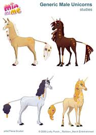 Mia And Me Mele Unicorns Horse Cartoon Unicorn Illustration Horse Illustration