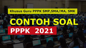 Contoh Soal Guru Pppk Smp Sma Smk Dan Kunci Jawabannya Youtube