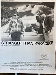 Stranger Than Paradise 1984, Directed by Jim Jarmusch, Original French Film  Release Poster - Etsy