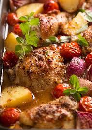 What really makes it special is the roasted onion that adds oomph to bottled salad dressing. Mediterranean Baked Chicken Dinner Recipetin Eats