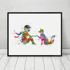 See more ideas about the little prince, little prince party, prince. The Little Prince Fox Inspired Design Watercolor Nursery Art Print Le Petit Prince Wall Decor Art Friend Wall Hanging Ap081 Buy At The Price Of 5 99 In Aliexpress Com Imall Com