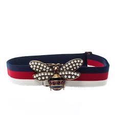 The most common gucci cat collar material is ceramic. ØªØ­ÙˆÙŠÙ„ Ø§Ù„ØµØ­Ù† Ø§Ù„Ø±Ø¬Ù„ Ø§Ù„Ø«Ù„Ø¬ÙŠ Web Belt With Bee Blue And Red Web By Gucci Cabuildingbridges Org