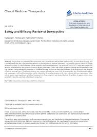 $40,000 (austin) pic hide this posting restore restore this posting. Pdf Safety And Efficacy Review Of Doxycycline
